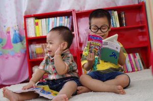 Children who grow up in reading households usually become readers themselves.